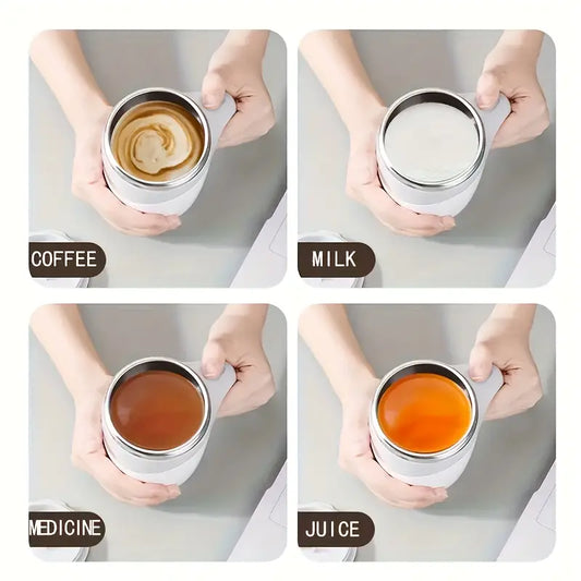 TAZA AUTOMEZCLADORA RECARGABLE - ¡CONTRA ENTREGA + ENVÍO GRATIS!