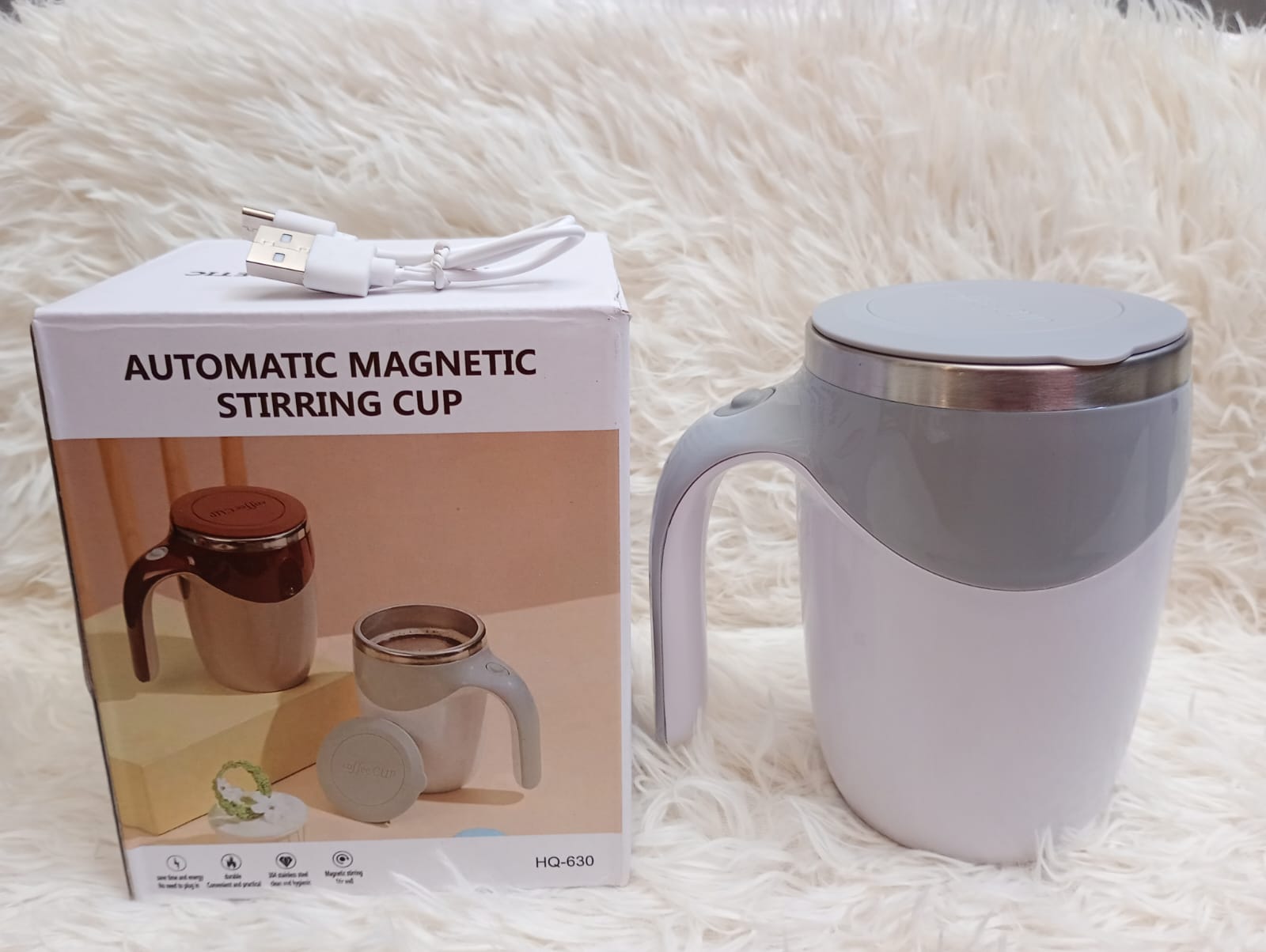 TAZA AUTOMEZCLADORA RECARGABLE - ¡CONTRA ENTREGA + ENVÍO GRATIS!