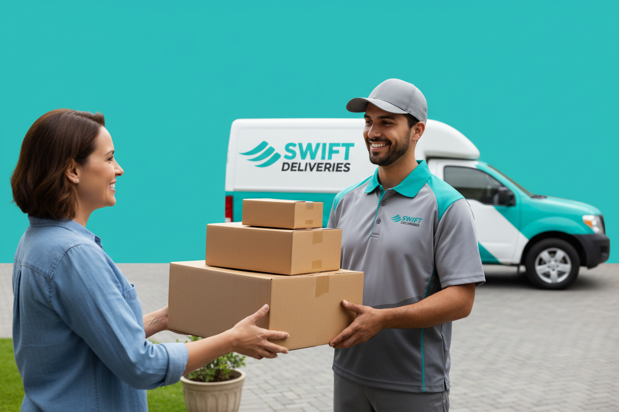 CREA UN FLETE ENVIANDO PRODUCTOS Y ENTREGANDO UNA PERSONA, CON EL FONDO DE ESTE CODIGO #009999