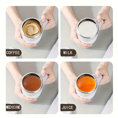 TAZA AUTOMEZCLADORA RECARGABLE - ¡CONTRA ENTREGA + ENVÍO GRATIS!